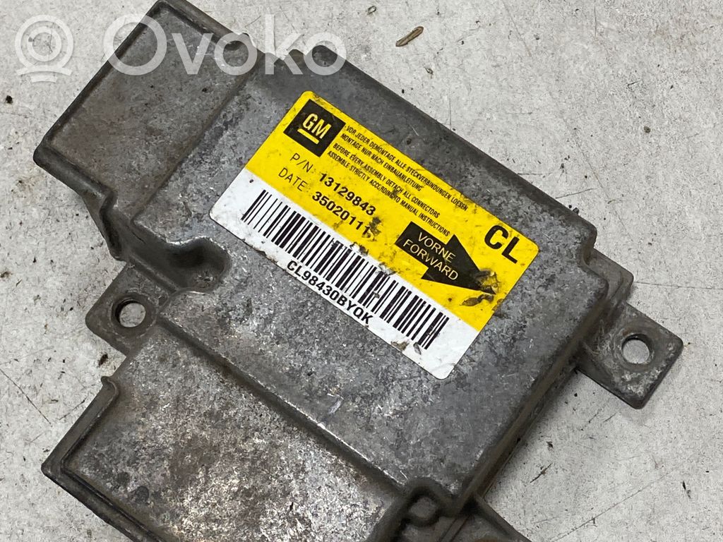 Opel Vectra C Sterownik / Moduł Airbag 