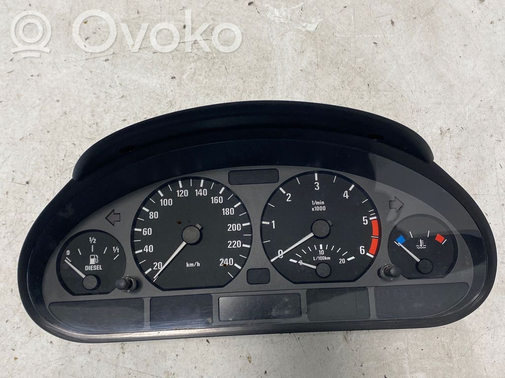 BMW 3 E46 Vitezometru (grup de instrumente) 