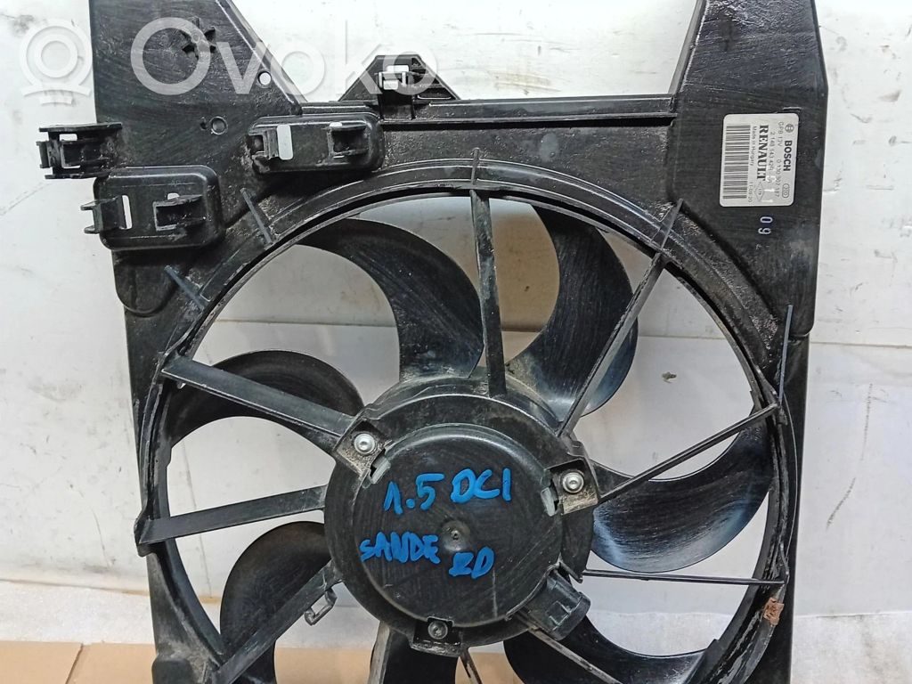 Dacia Logan I Aro de refuerzo del ventilador del radiador 