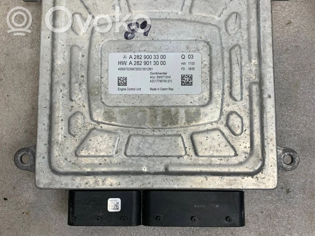 Mercedes-Benz A W177 Engine control unit/module 