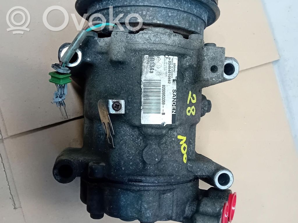 Renault Clio III Air conditioning (A/C) compressor (pump) 