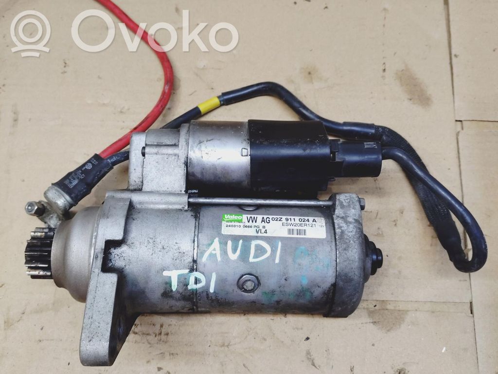 Motor de arranque   02Z911024A