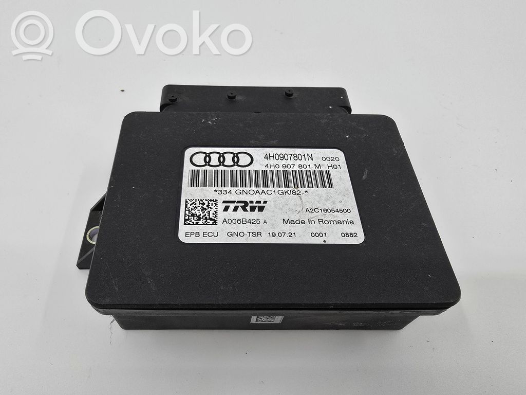 Audi A6 S6 C7 4G Module de commande de frein à main 
