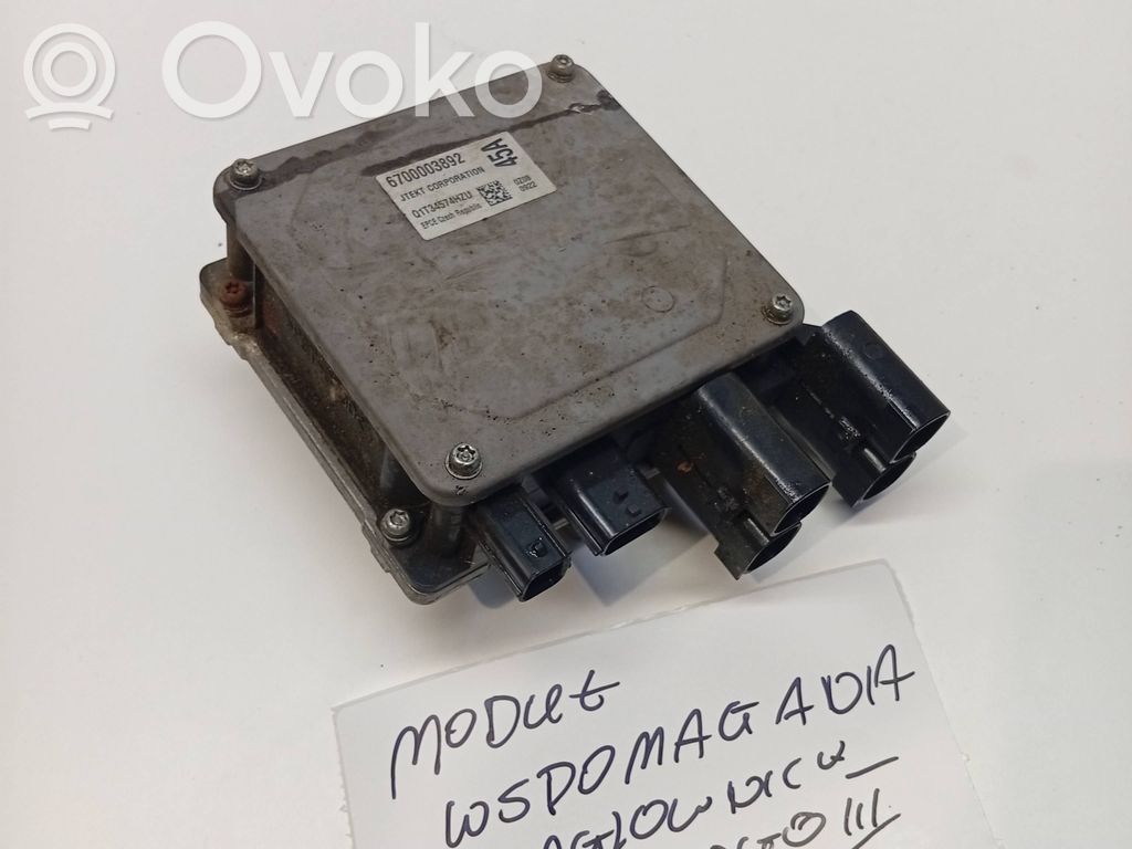 Moduł / Sterownik wspomagania kierownicy   6700003892,Q1T34574HZU