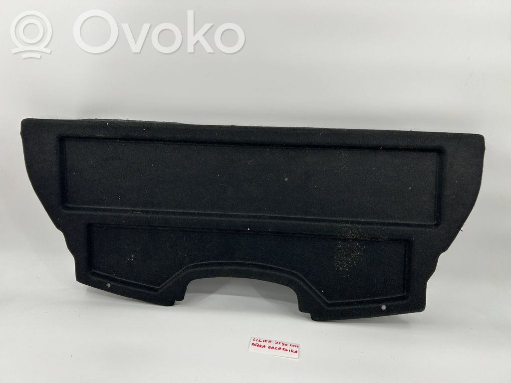 Parcel shelf