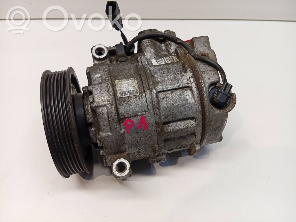 Audi A4 S4 B6 8E 8H Kompresor / Sprężarka klimatyzacji A/C 