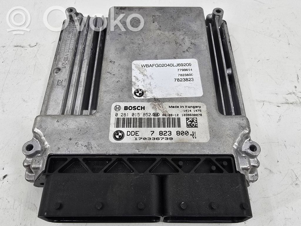 BMW X5 E70 Motorsteuergerät ECU 