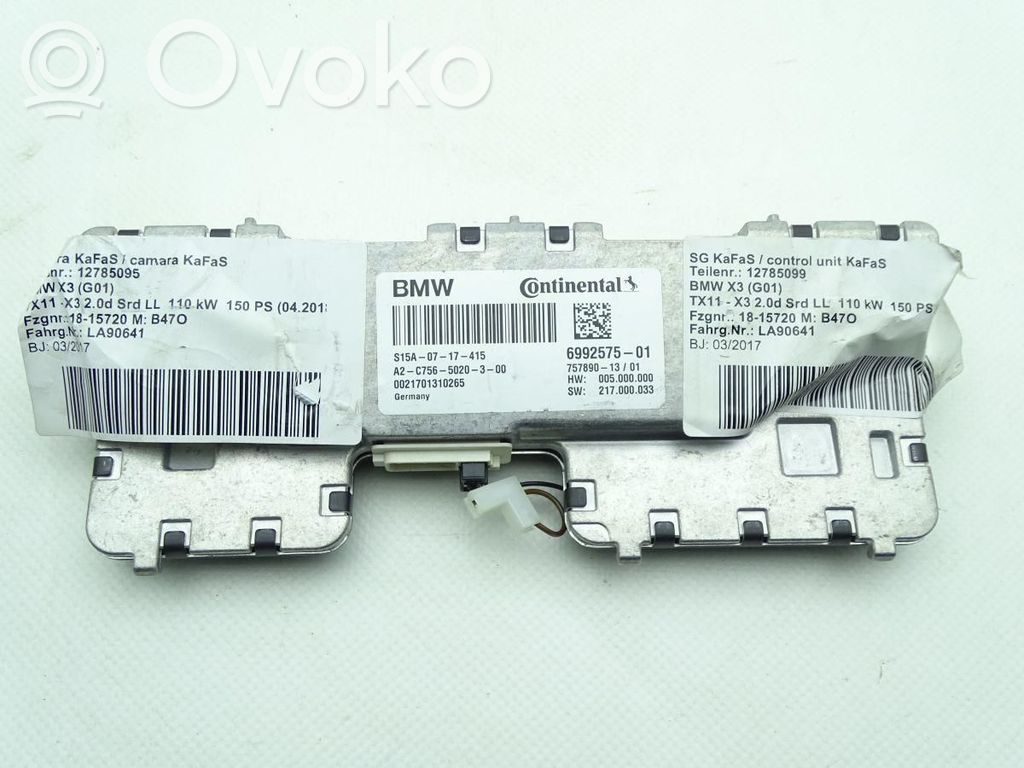BMW X3 G01 Camera control unit module 
