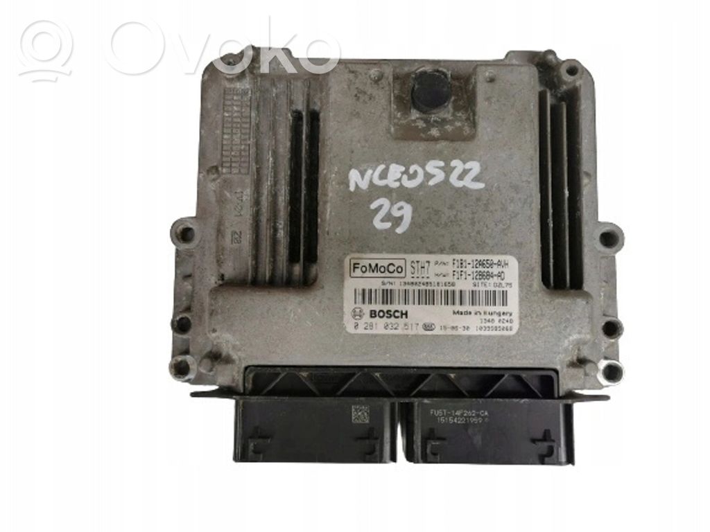 Ford Fiesta Engine ECU kit and lock set 