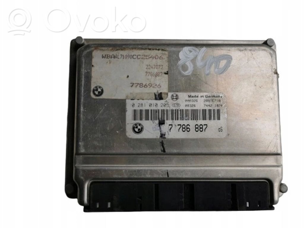 BMW 3 E21 Engine ECU kit and lock set 