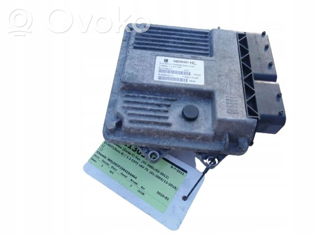 Opel Kadett A Engine ECU kit and lock set 