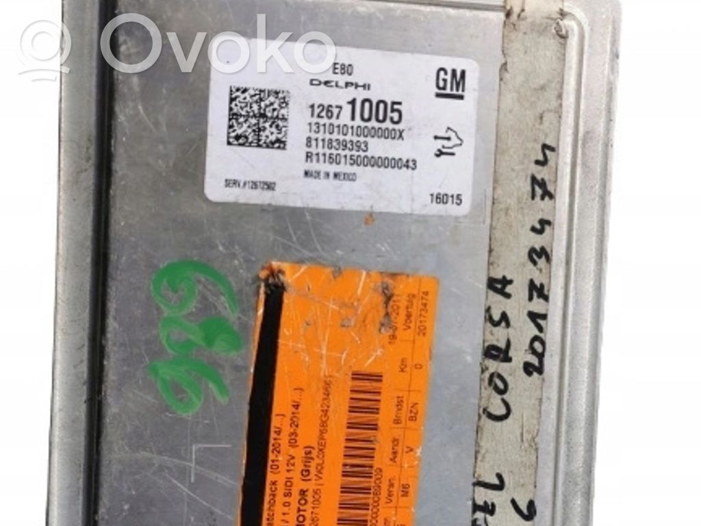 Opel Corsa A Aizdedzes ECU komplekts 
