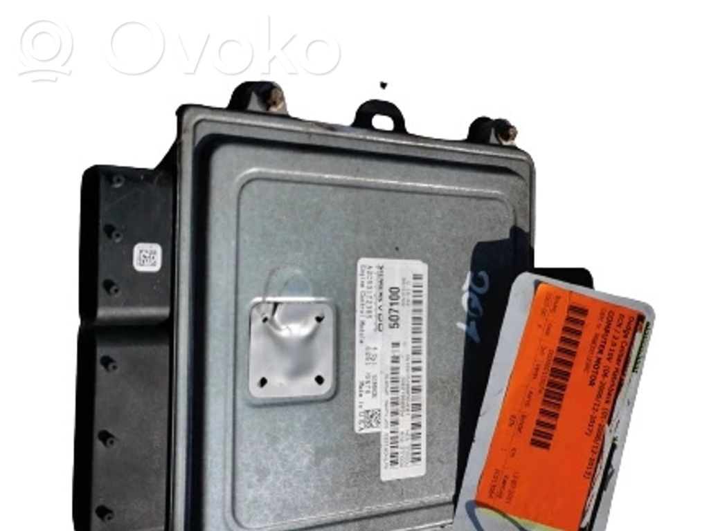 Dodge Caliber Juego de cerradura y set ECU del motor 