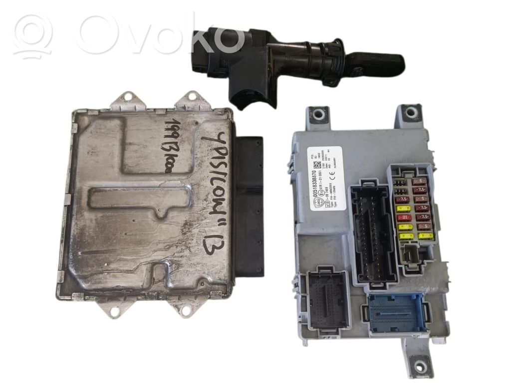 Lancia Ypsilon Engine ECU kit and lock set 