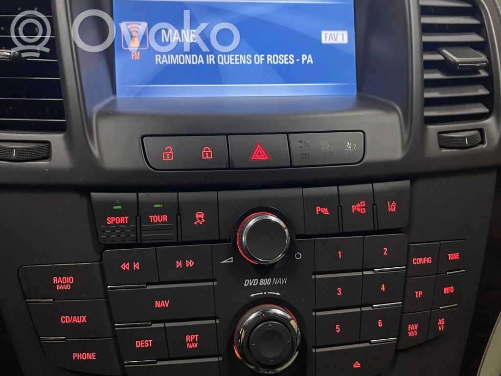 Opel Insignia A Panel / Radioodtwarzacz CD/DVD/GPS 