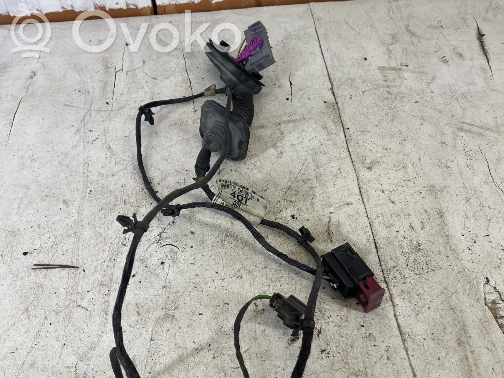 Opel Astra J Cableado de puerta trasera 