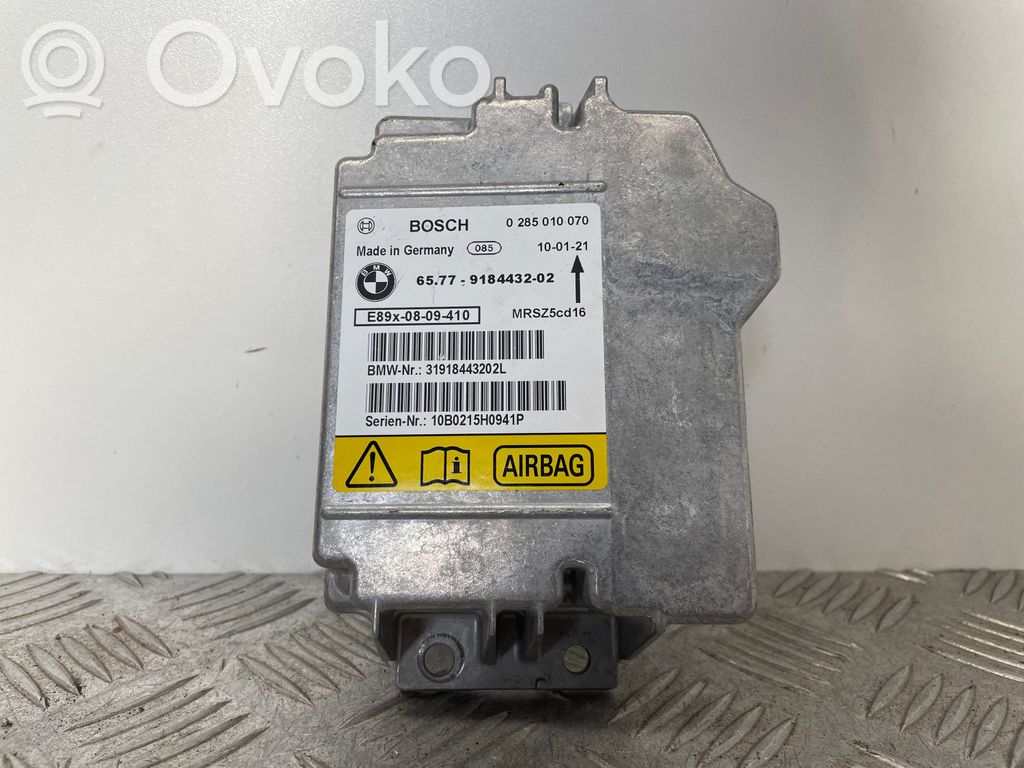 Module de contrôle airbag   9184432,65779184432,0285010070