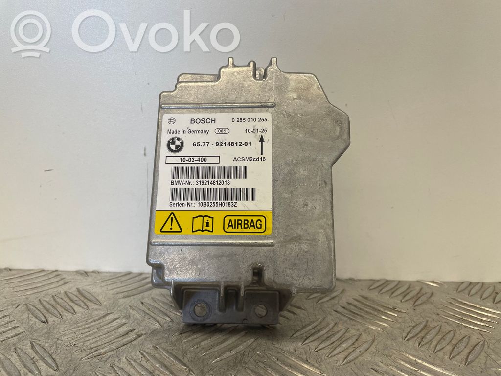 Unidad de control/módulo del Airbag   9214812,0285010225