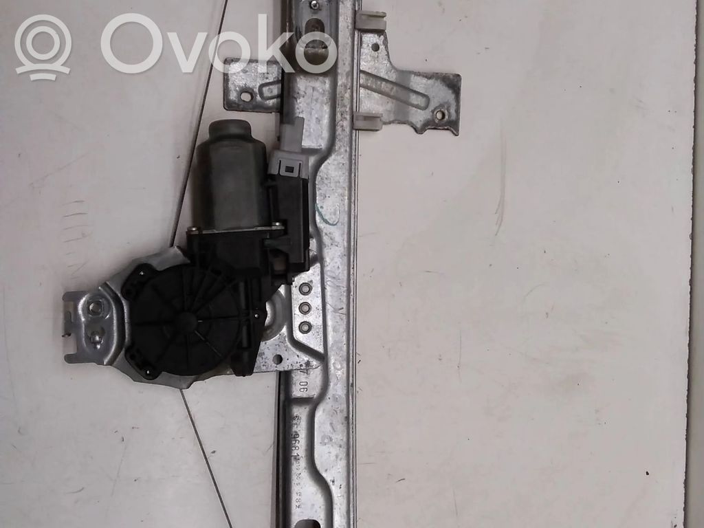 Peugeot 207 Front door window regulator with motor 