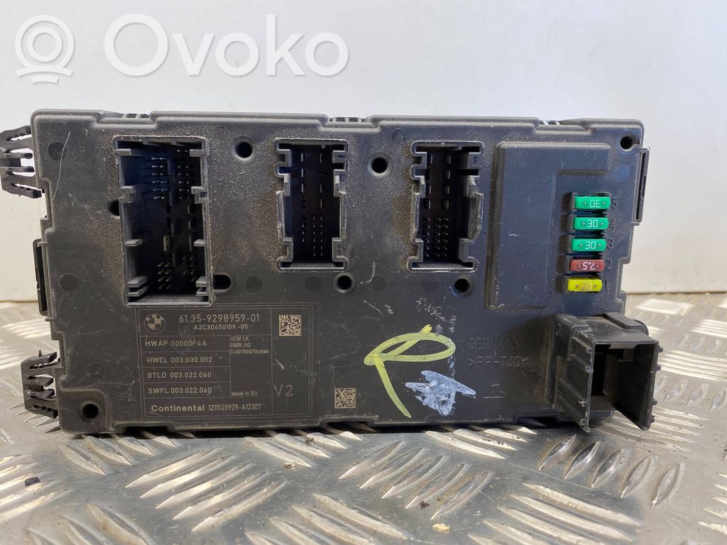 BMW 3 F30 F35 F31 Comfort/convenience module 
