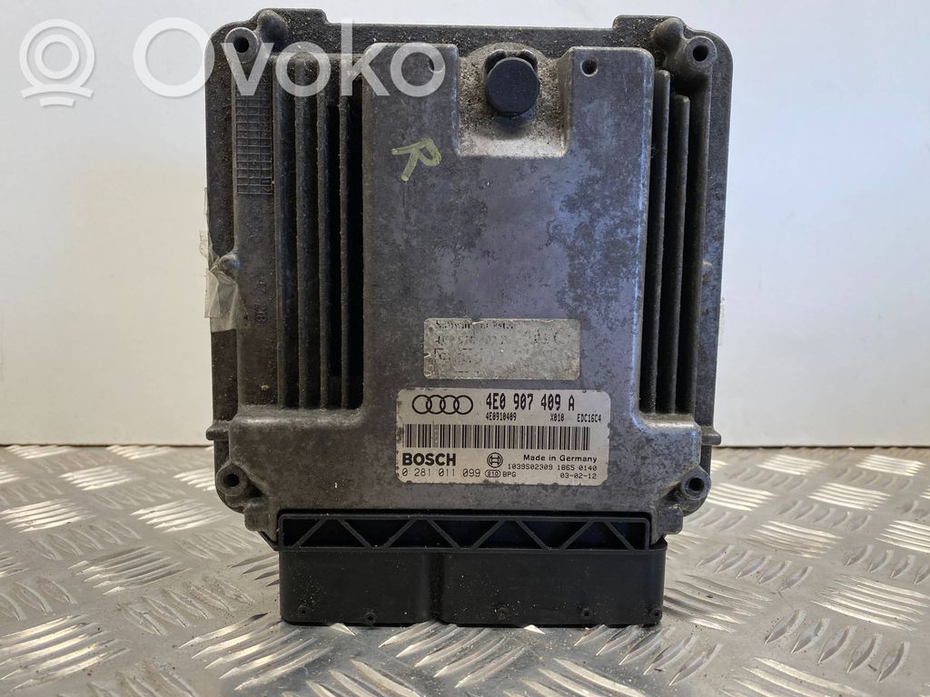 Audi A8 S8 D3 4E Engine control unit/module 