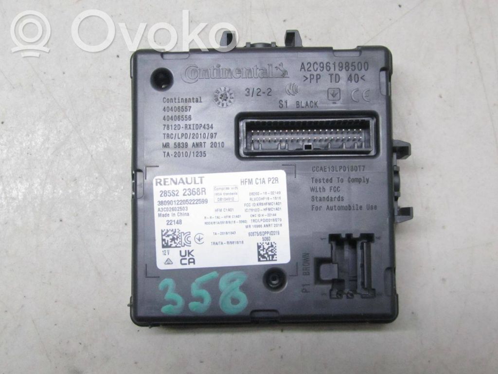 Renault Arkana Other control units/modules 