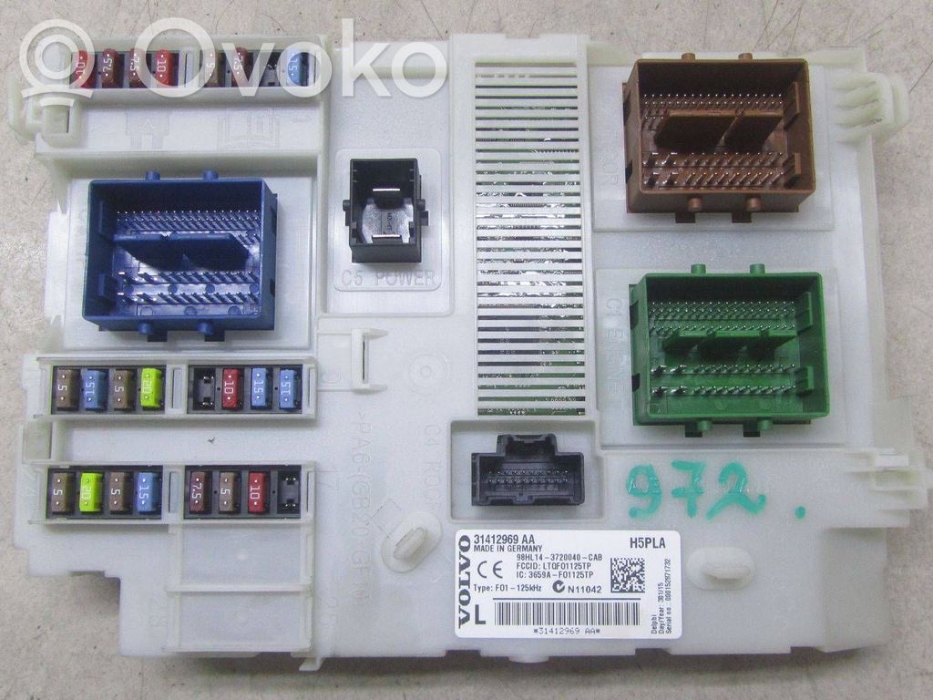 Volvo V60 Fuse module 