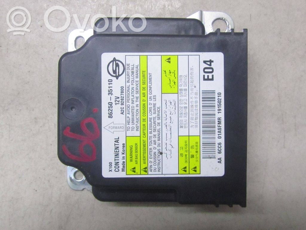 SsangYong Tivoli Airbag control unit/module 