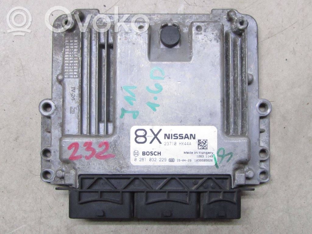 Nissan Qashqai Engine control unit/module 
