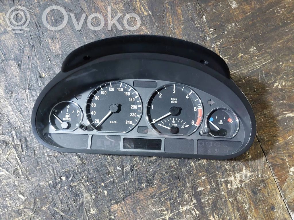 BMW 3 E46 Speedometer (instrument cluster) 