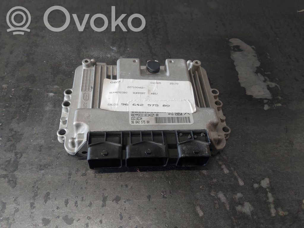 Peugeot 407 Engine control unit/module 