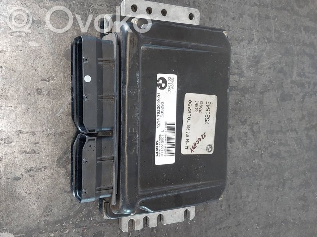 Engine control unit/module   752001901,1214752001901,7521545,S118012001L