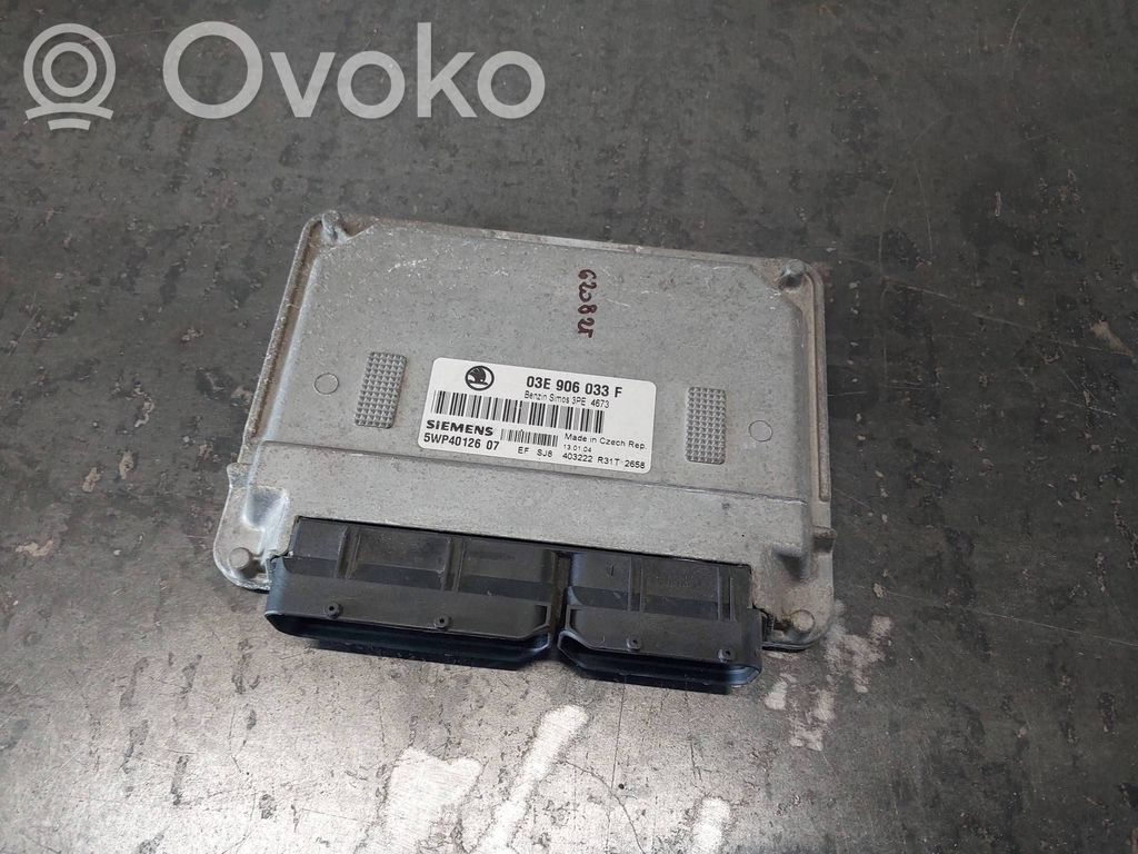 Skoda Fabia Mk1 (6Y) Engine control unit/module ECU 
