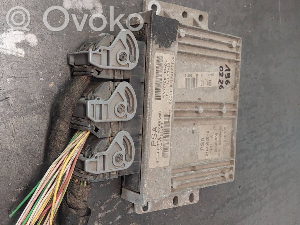 Peugeot 206 Engine control unit/module 