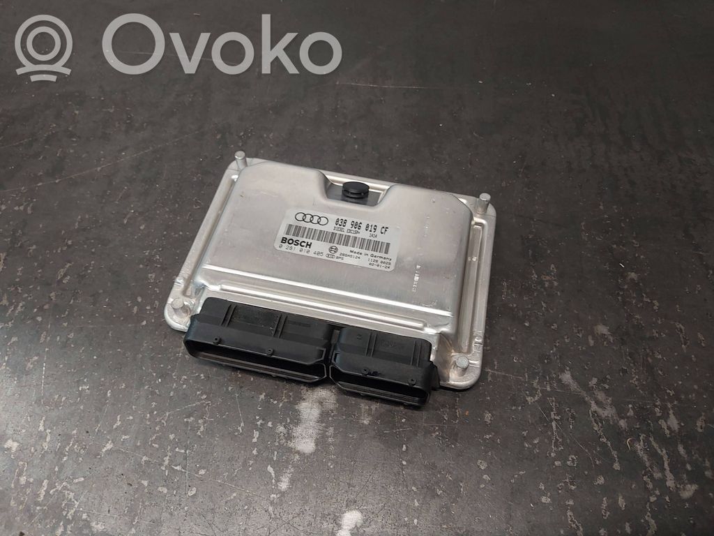 Engine control unit/module   038906019CF,0281010405
