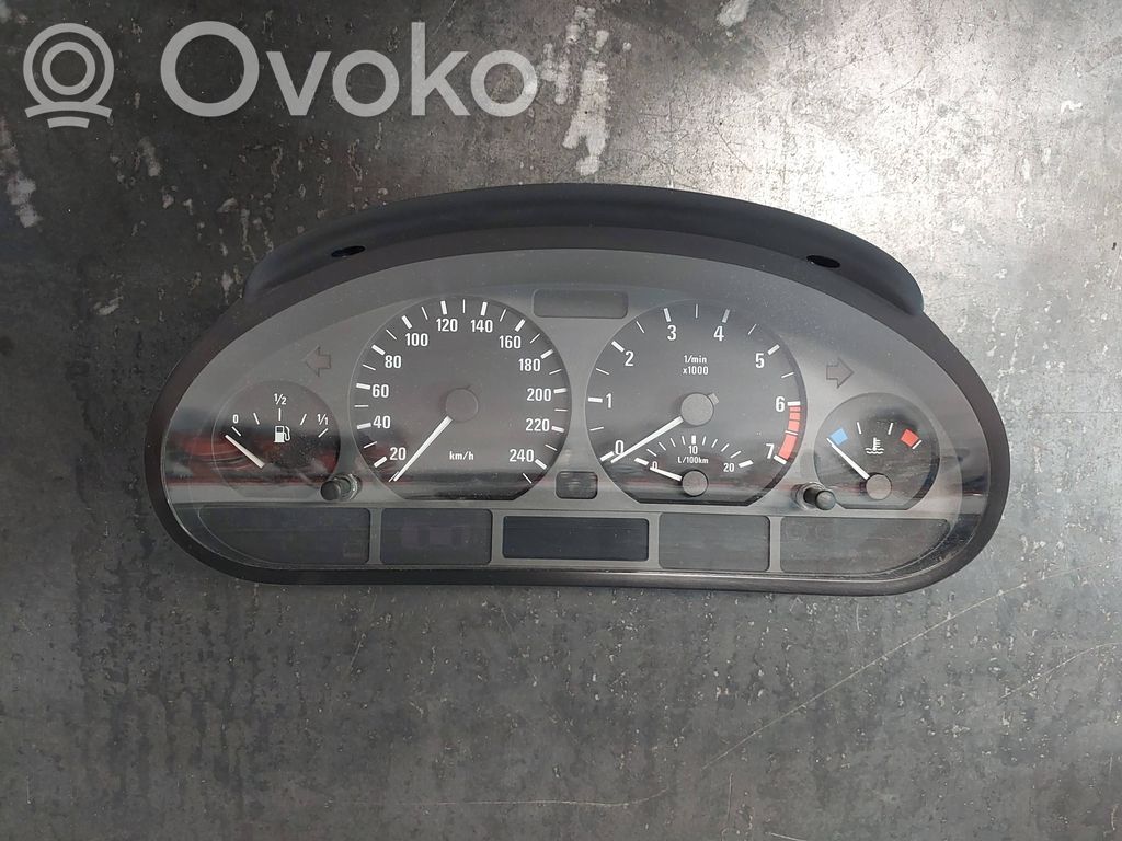 BMW 3 E46 Speedometer (instrument cluster) 