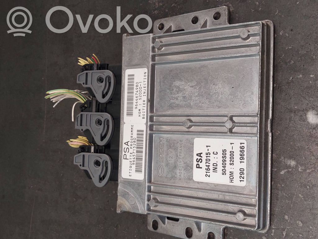 Sterownik / Moduł ECU   9645715280,9644574980,S20001,216470151,50409S05