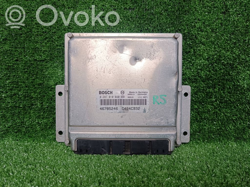Engine control unit/module   0281010020,C424C932,46785246