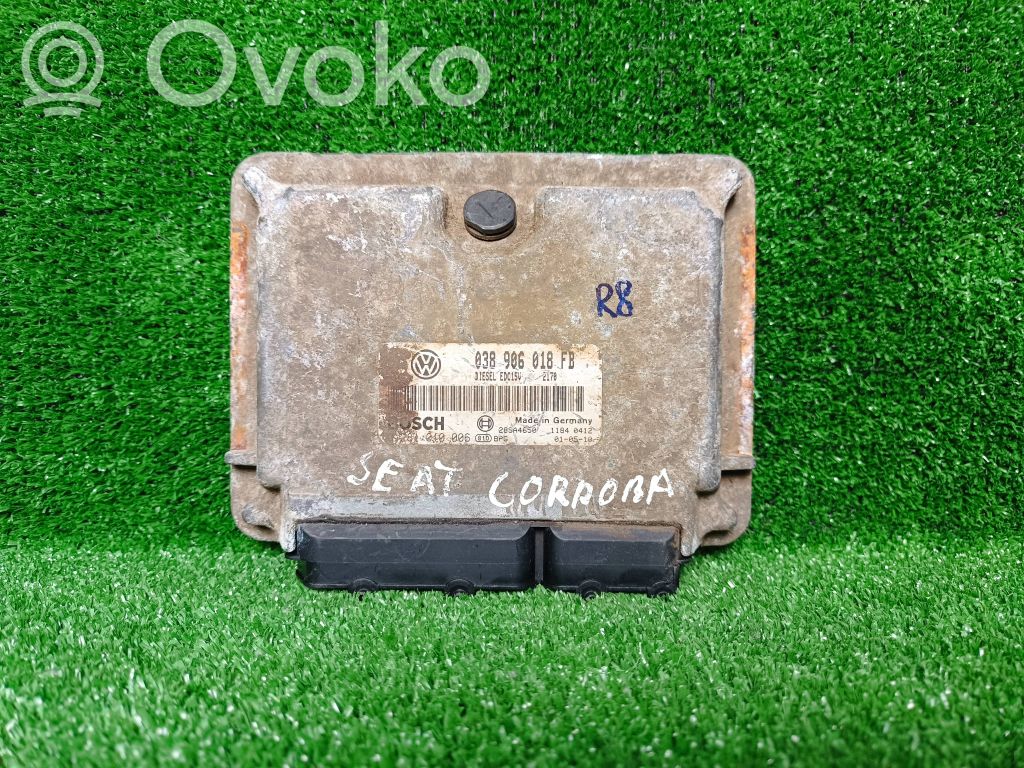 Engine control unit/module   038906018FB,0281010006