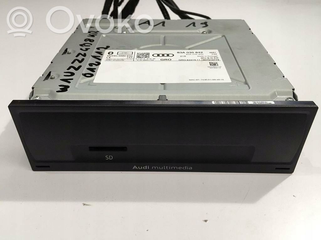 Navigation unit CD/DVD player   83A035842A