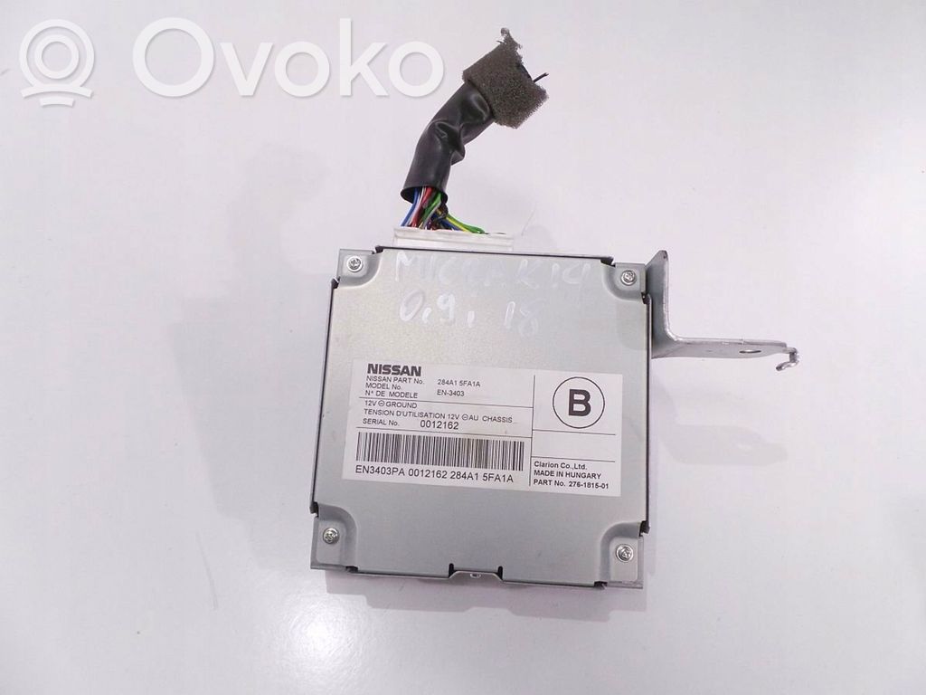 Nissan Micra K14 Other control units/modules 