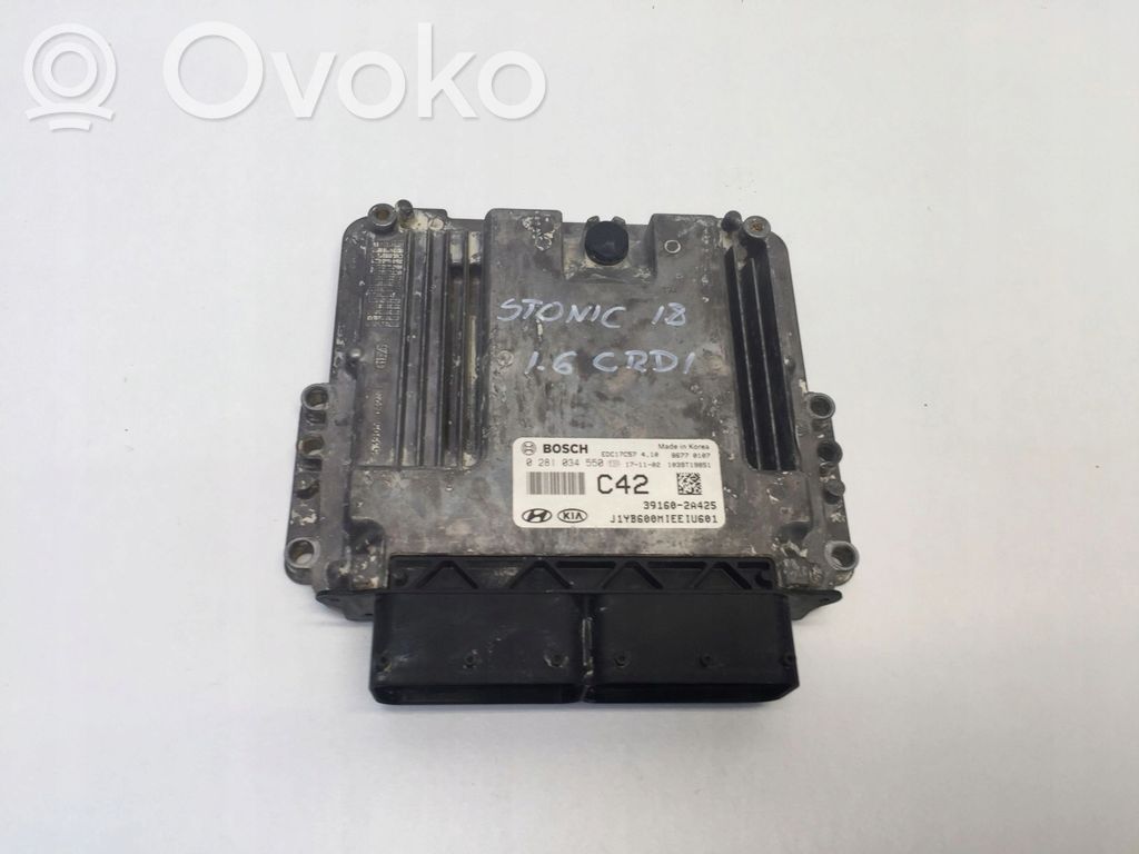 KIA Stonic Engine control unit/module 