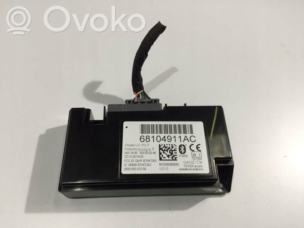 Jeep Compass Bluetooth control unit module 