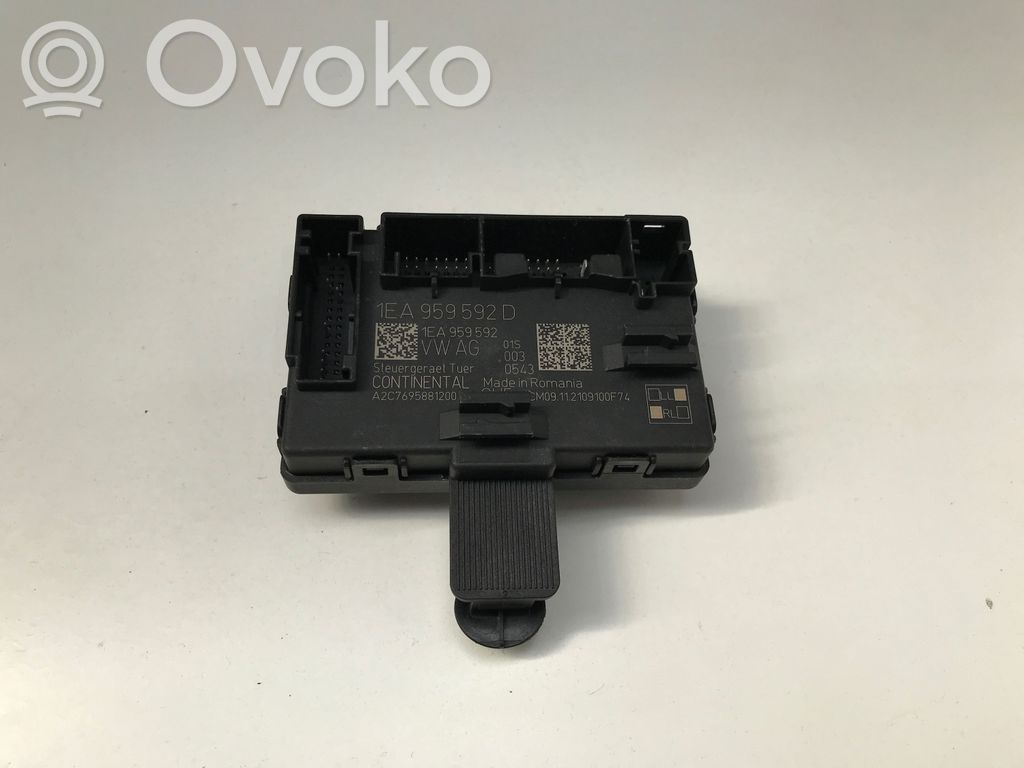 Volkswagen ID.3 Unité de commande module de porte 