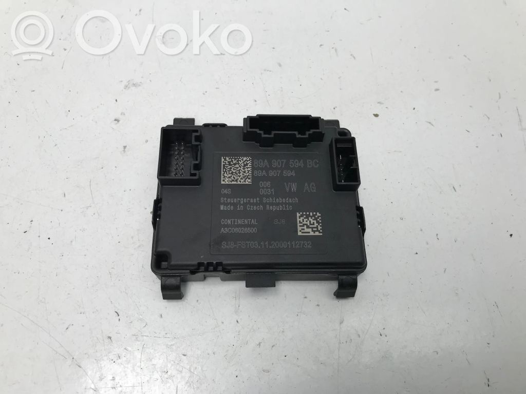 Skoda Enyaq iV Sunroof control unit/module 