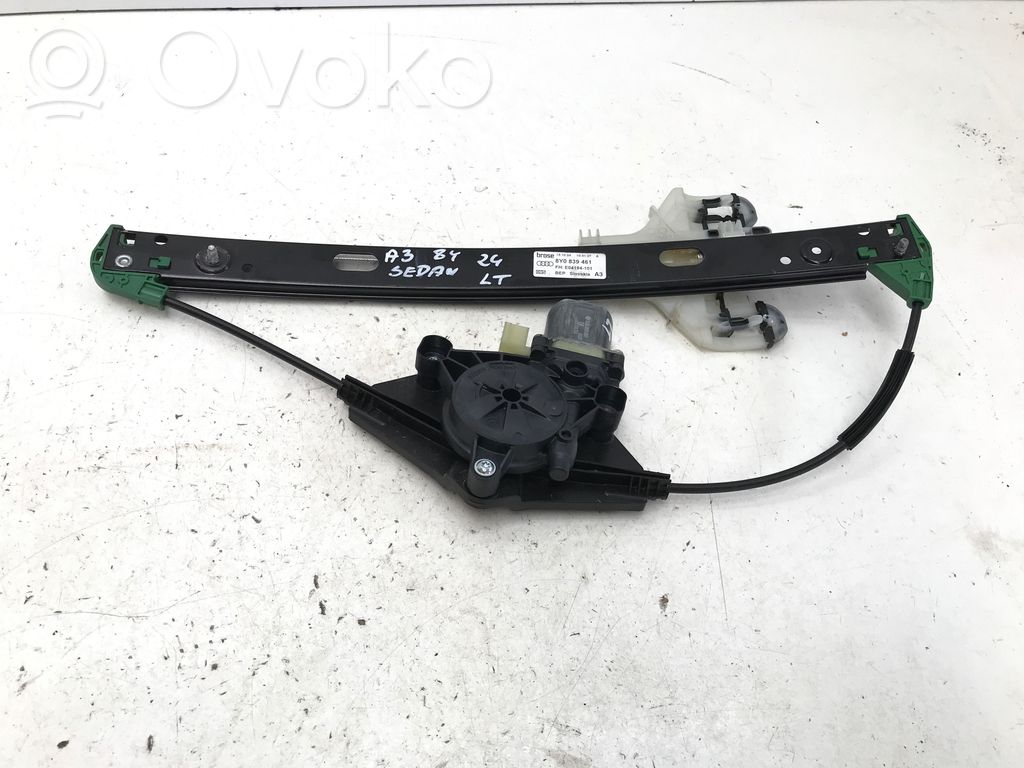 Audi A3 8Y Elektryczny podnośnik szyby drzwi tylnych 