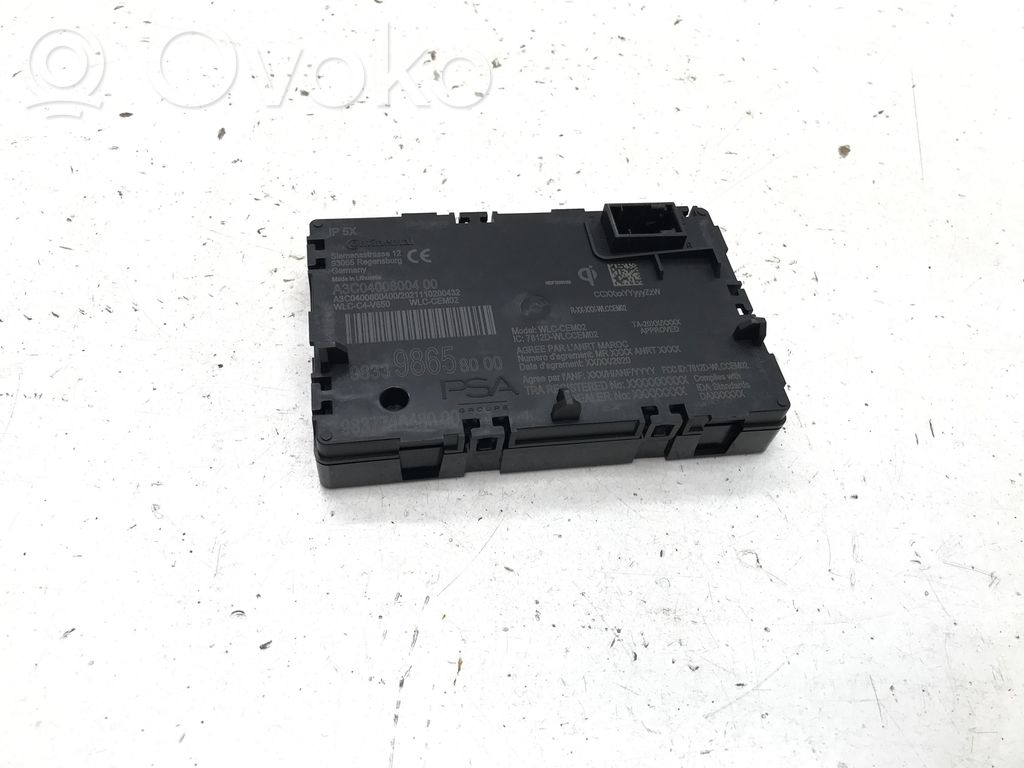 Citroen C5 X Wireless charging module 
