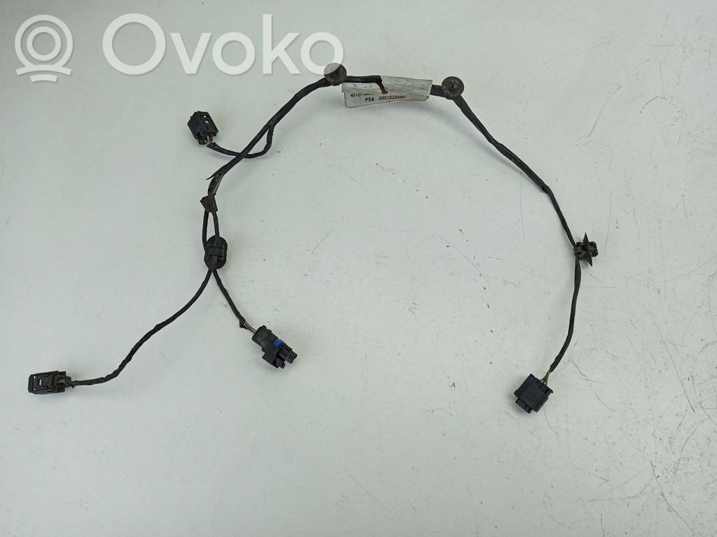 Peugeot 208 I Airbag deployment crash/impact sensor 