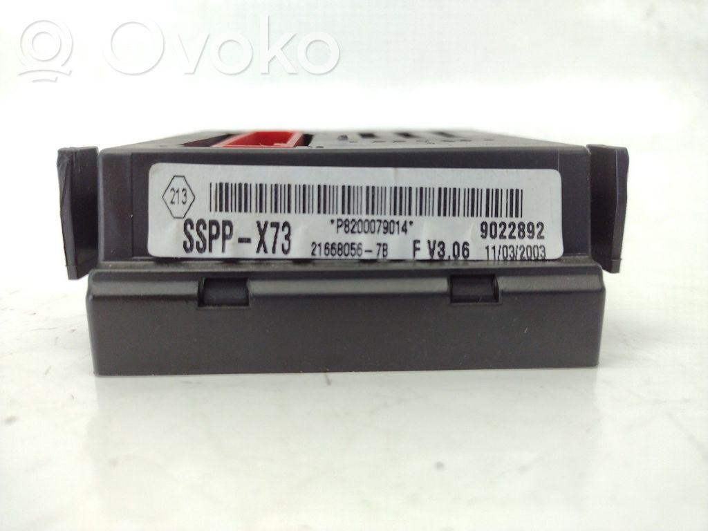 Renault Vel Satis Other control units/modules 