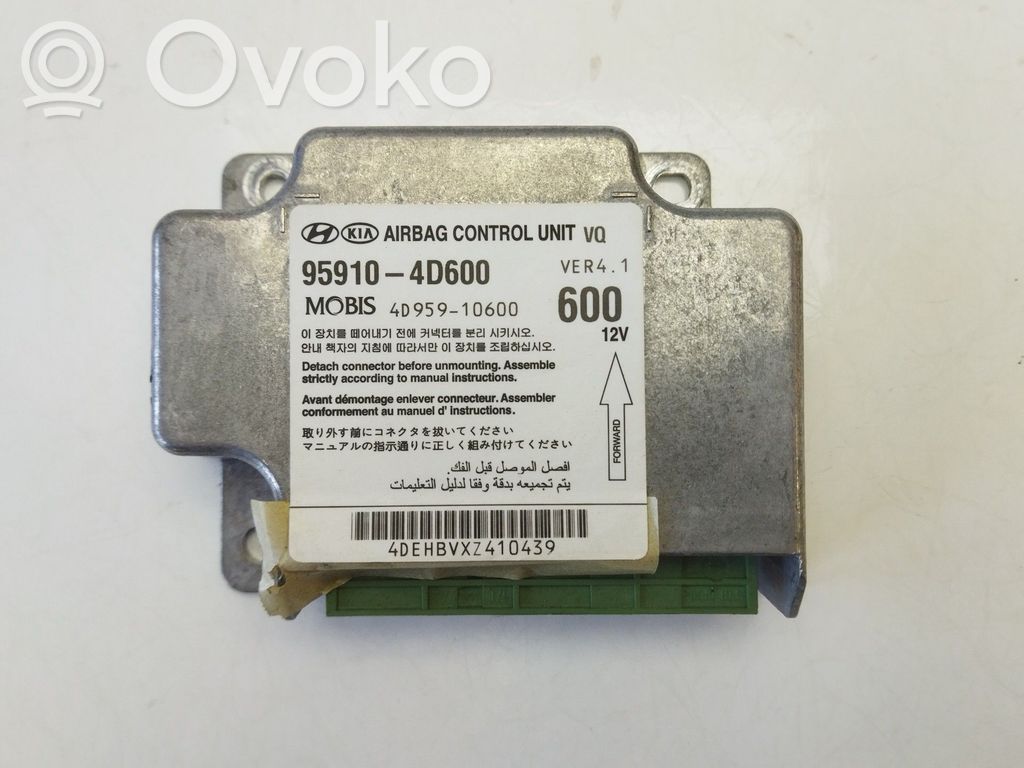 KIA Carnival Airbag control unit/module 